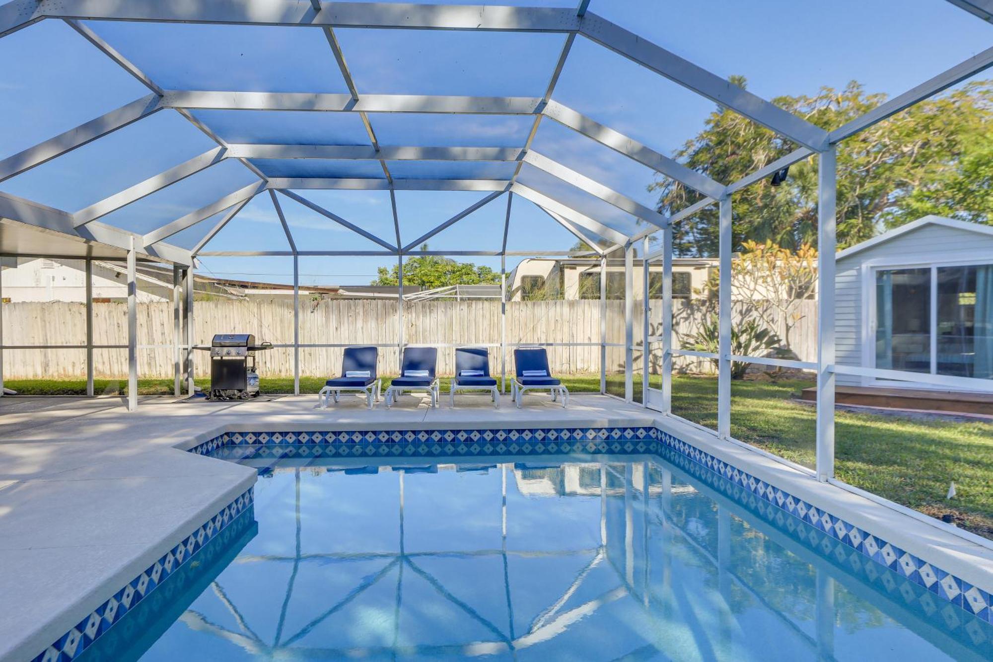 Pet-Friendly Bradenton Home Lanai With Heated Pool! Luaran gambar