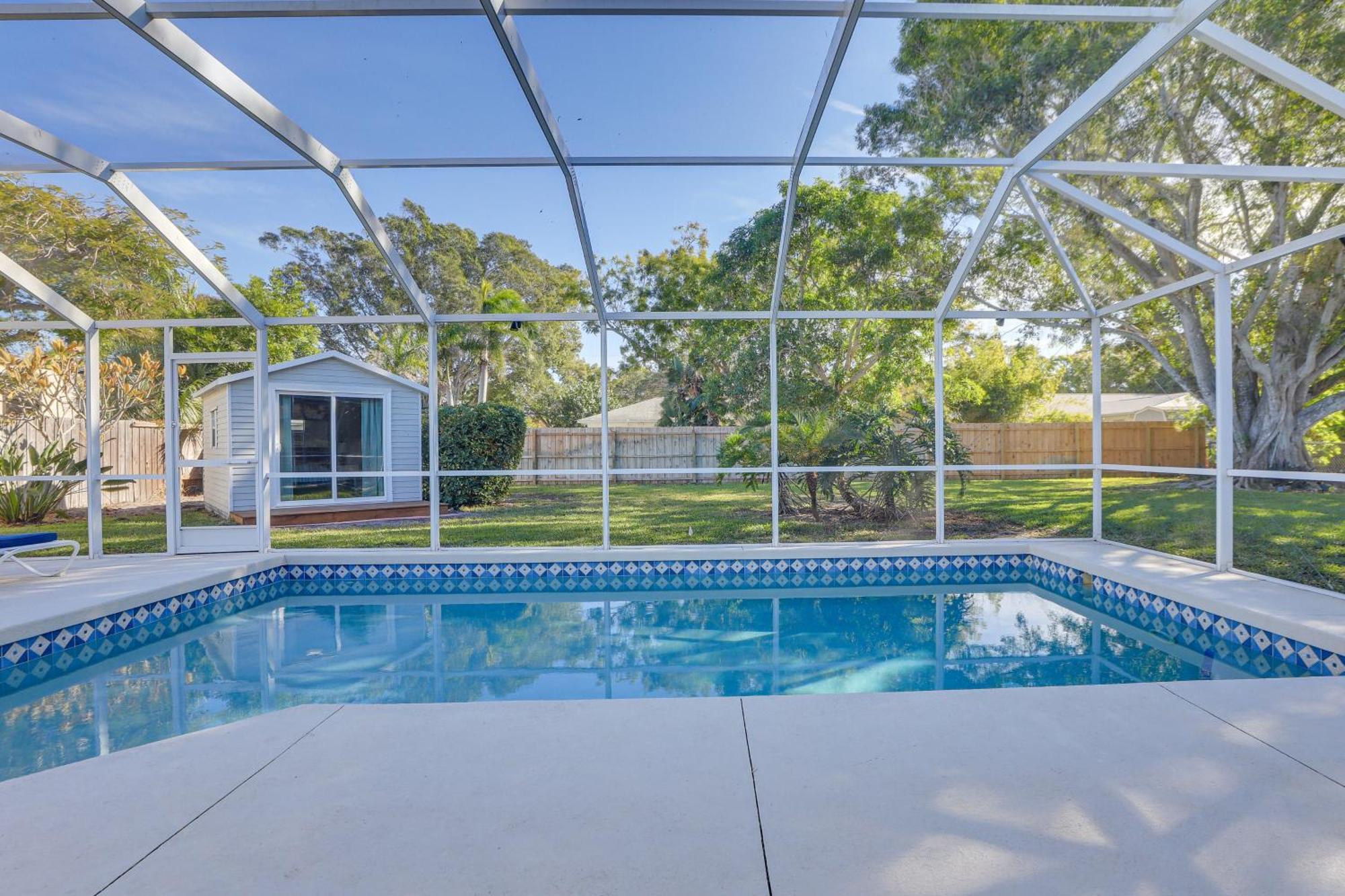 Pet-Friendly Bradenton Home Lanai With Heated Pool! Luaran gambar