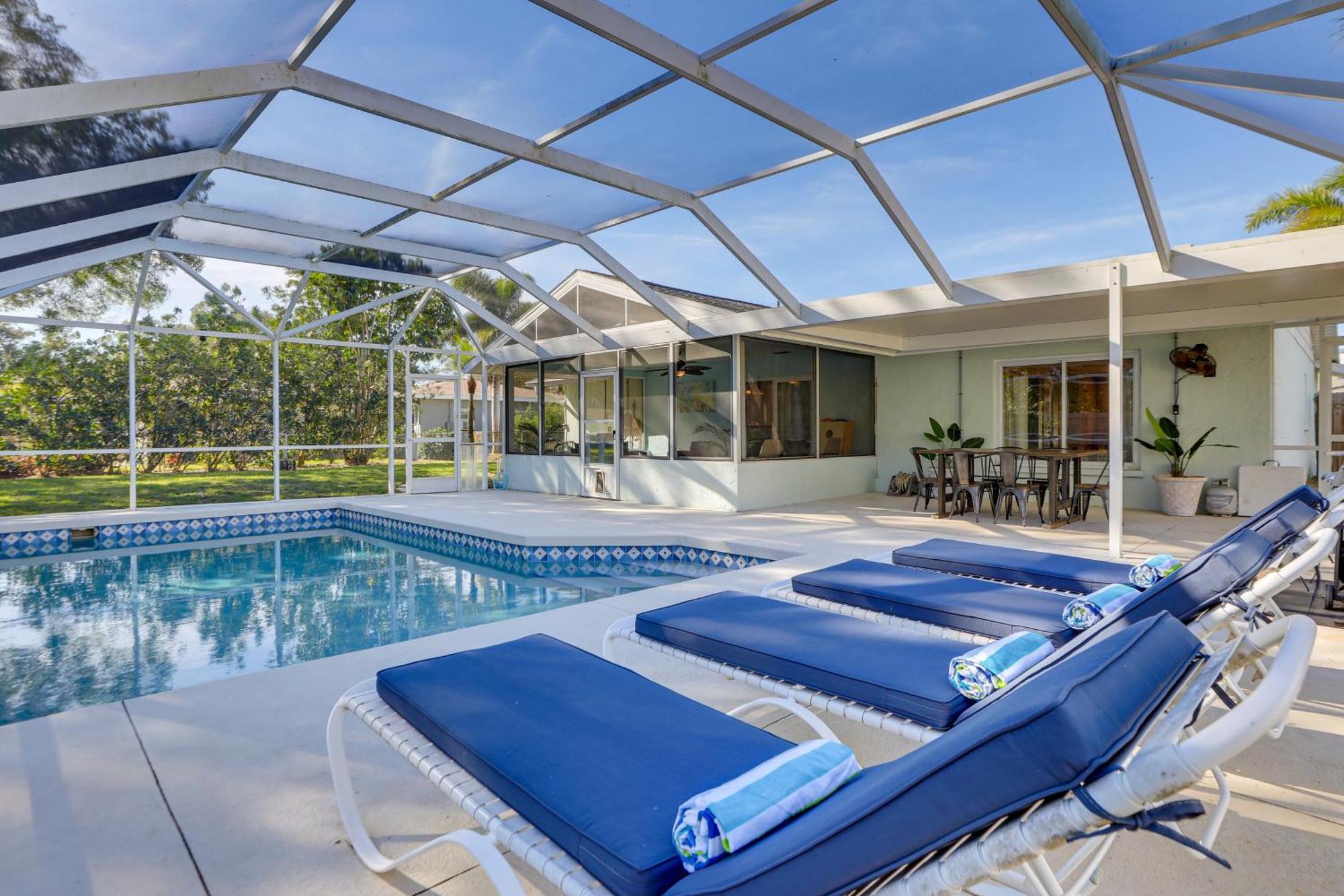 Pet-Friendly Bradenton Home Lanai With Heated Pool! Luaran gambar