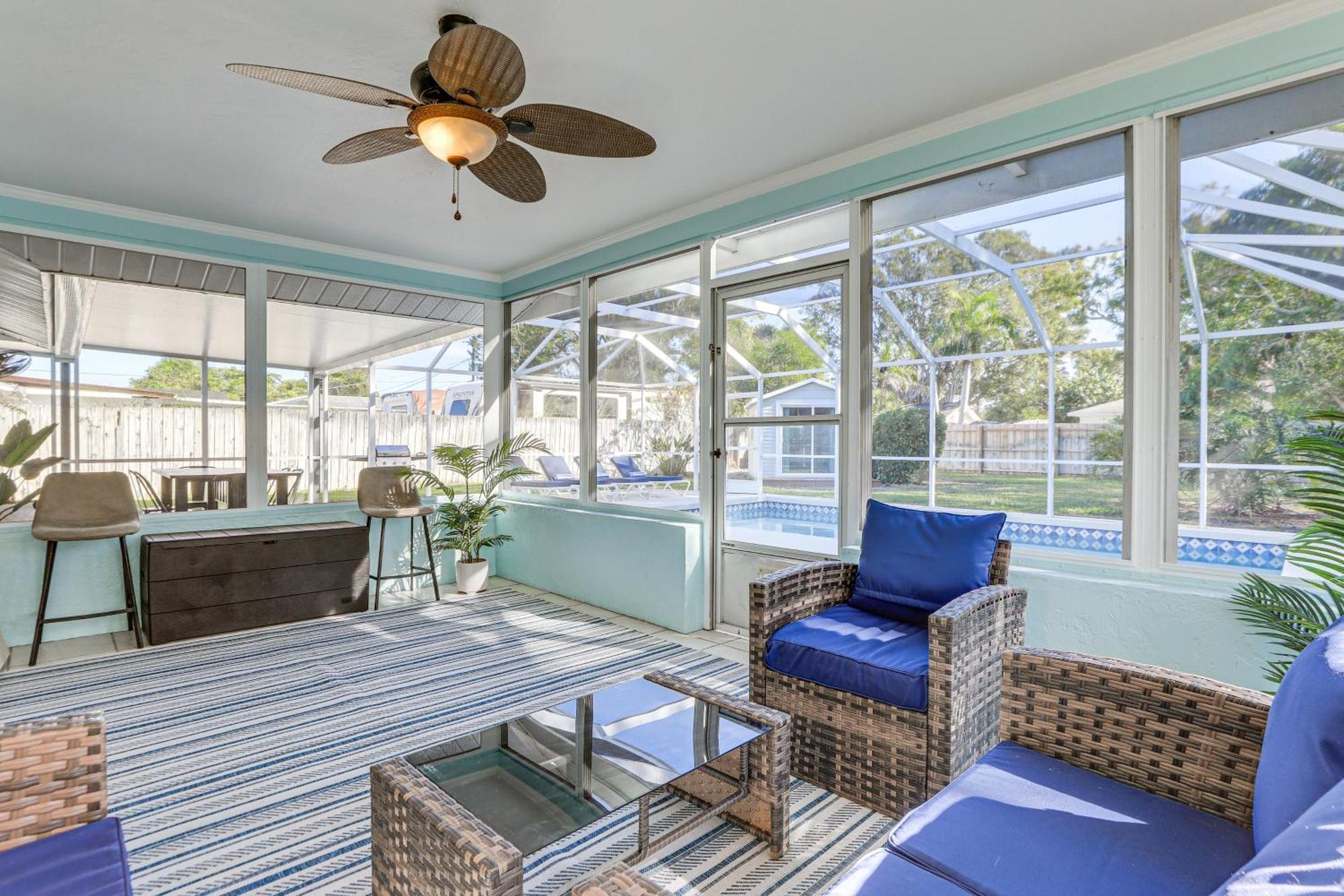 Pet-Friendly Bradenton Home Lanai With Heated Pool! Luaran gambar